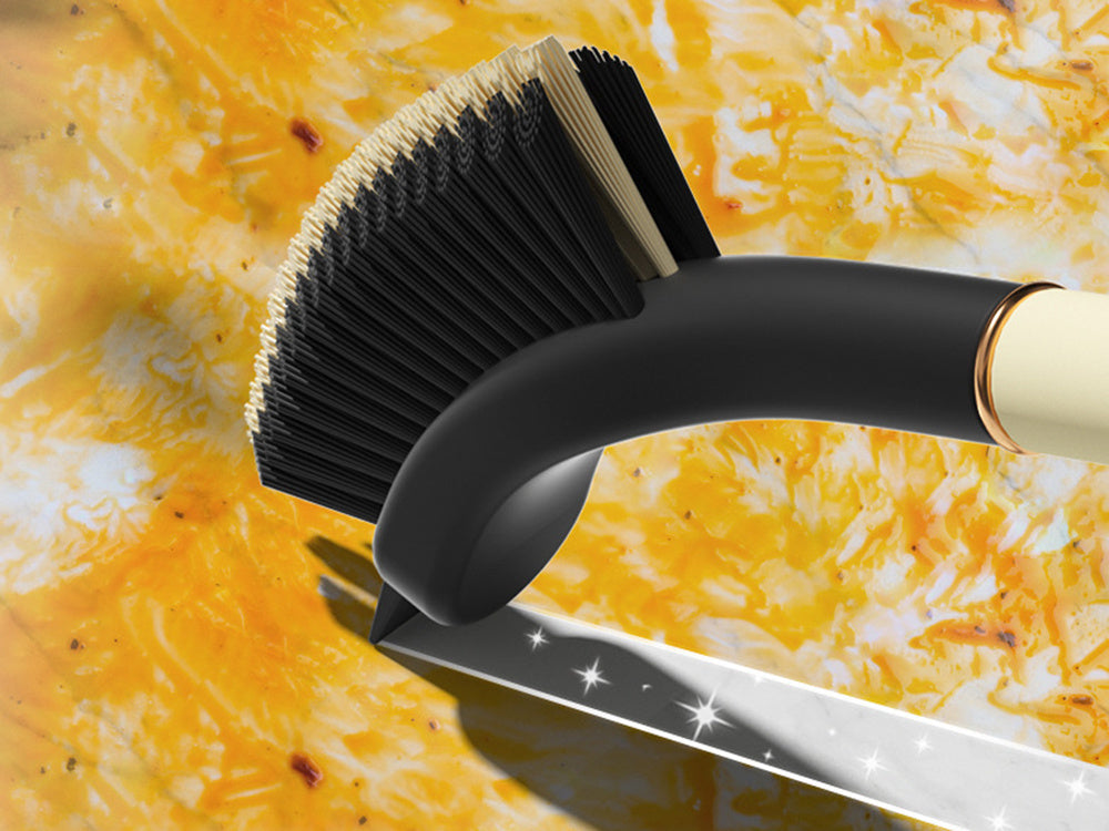 Griešanas birste upes atrakciju tīrīšanai, Pennet skrāpis 2in1