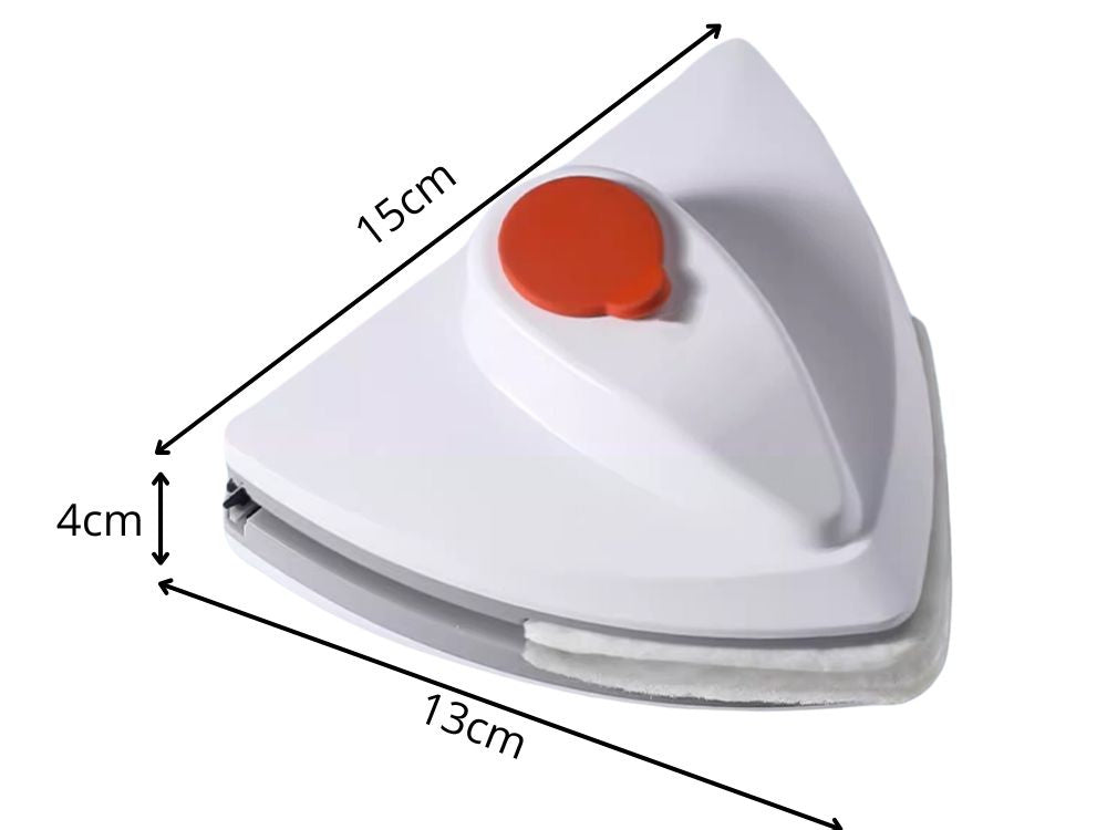 Divpusējs magnētiskais logu tīrītājs ar spēcīgiem magnētiem un precīzu slotiņu