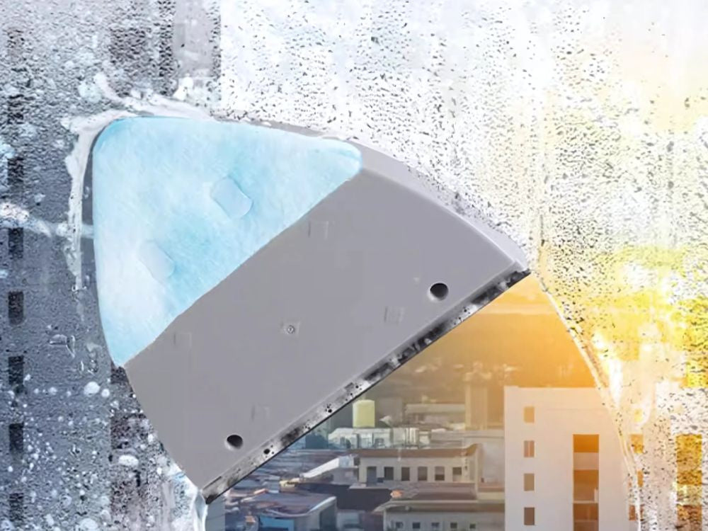 Divpusējs magnētiskais logu tīrītājs ar spēcīgiem magnētiem un precīzu slotiņu