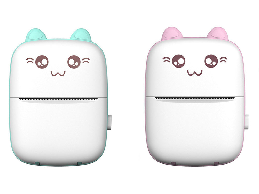 Mini termoprinteris bezvadu pārnēsājams foto piezīmju printeris