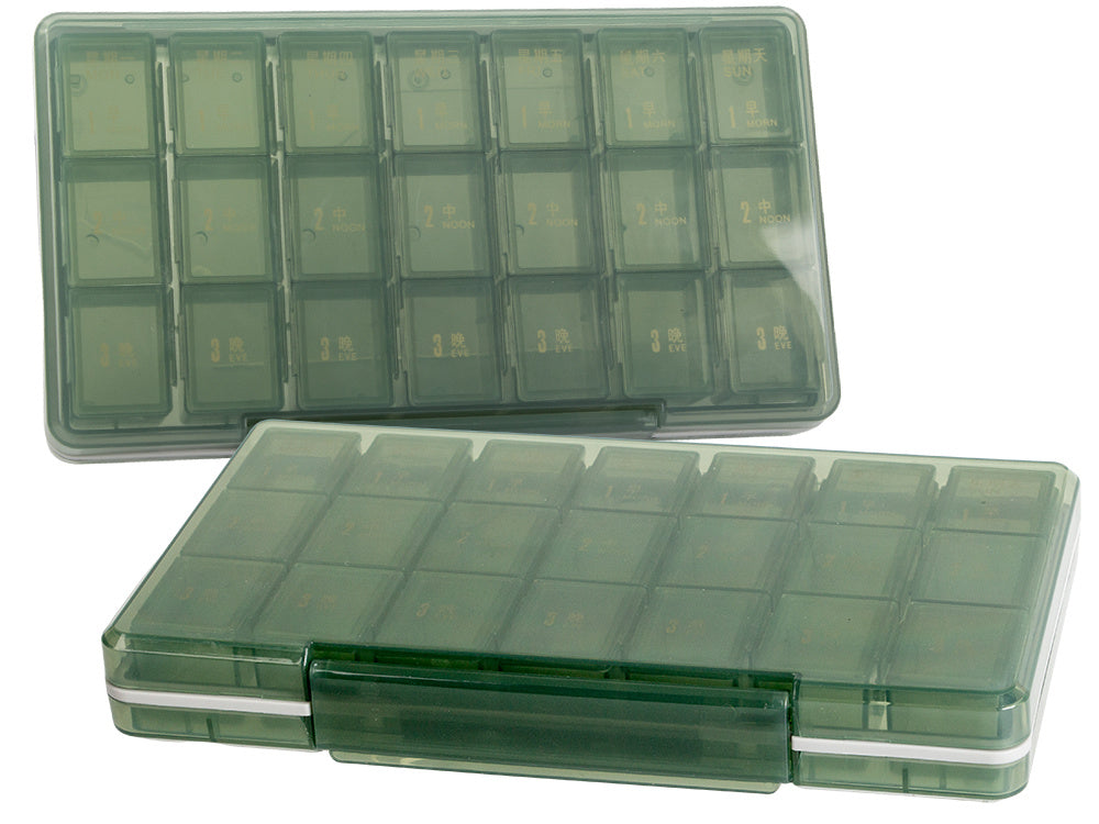 Zāļu iepakojums tablešu kastīte diennakts laiks zāļu kasete nedēļas