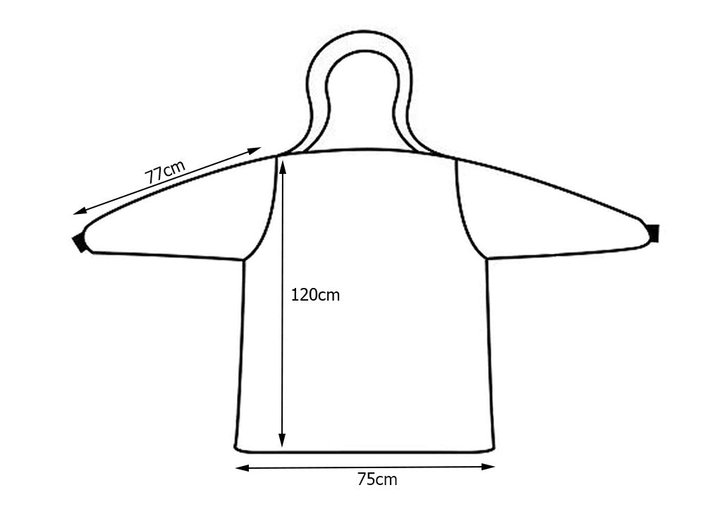 Silta sporta sedziņa ar lielu, oversized, biezu, mīkstu kapuci, gara, XXL izmēra halāta formā