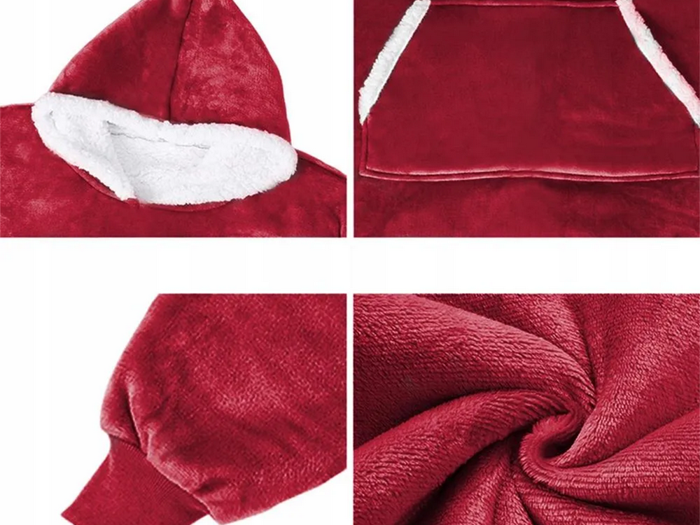 Silts sporta krekls ar lielu segu xxl 2in1 biezu kažokādu un mīkstu kapuci halāts