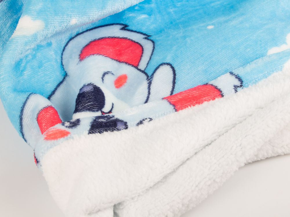 Silta koala sporta sega ar biezu, mīkstu kažokādu un kapuci, liela izmēra XXL izmērs, 2in1