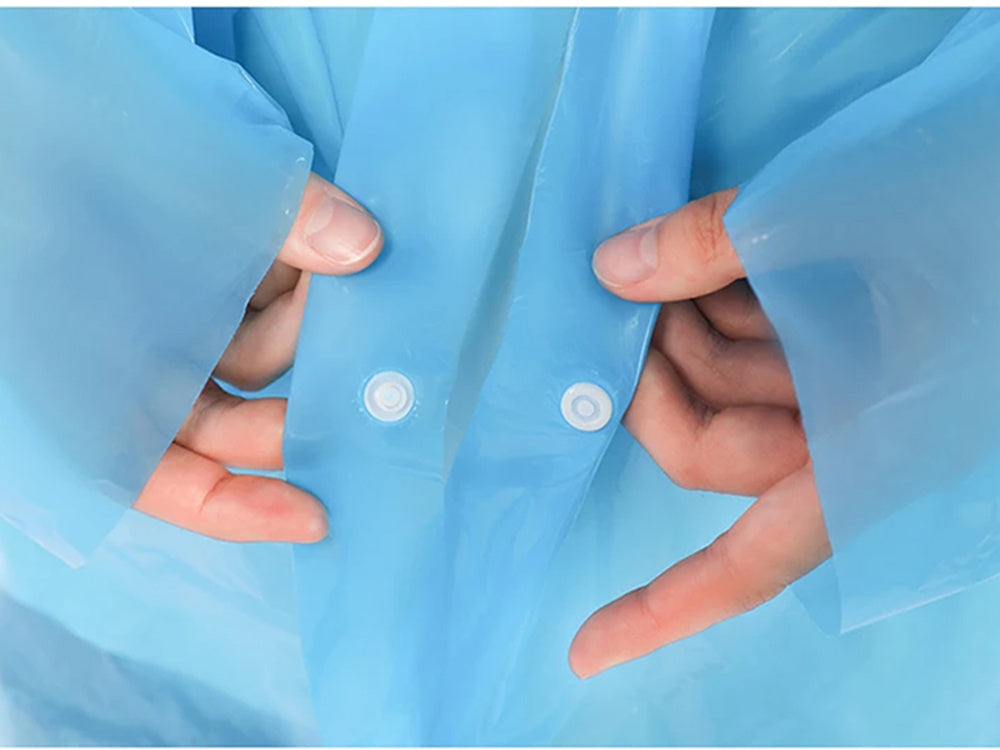 Mackintosh kabatas apmetnis ar kapuci un lietus pončo