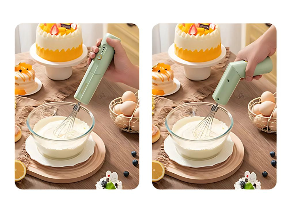 Putojamā miksera elektriskais putotājs bezvadu olu putotājs