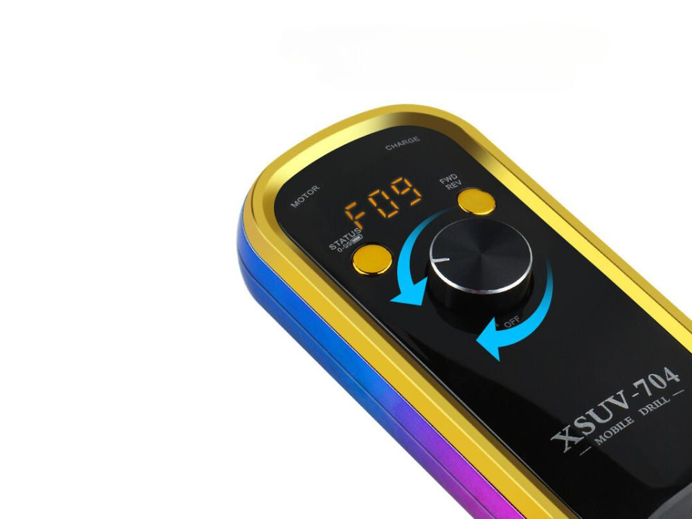 Manikīra nagu griezējs bezvada + 6 griezēji, 36 W, profesionāls