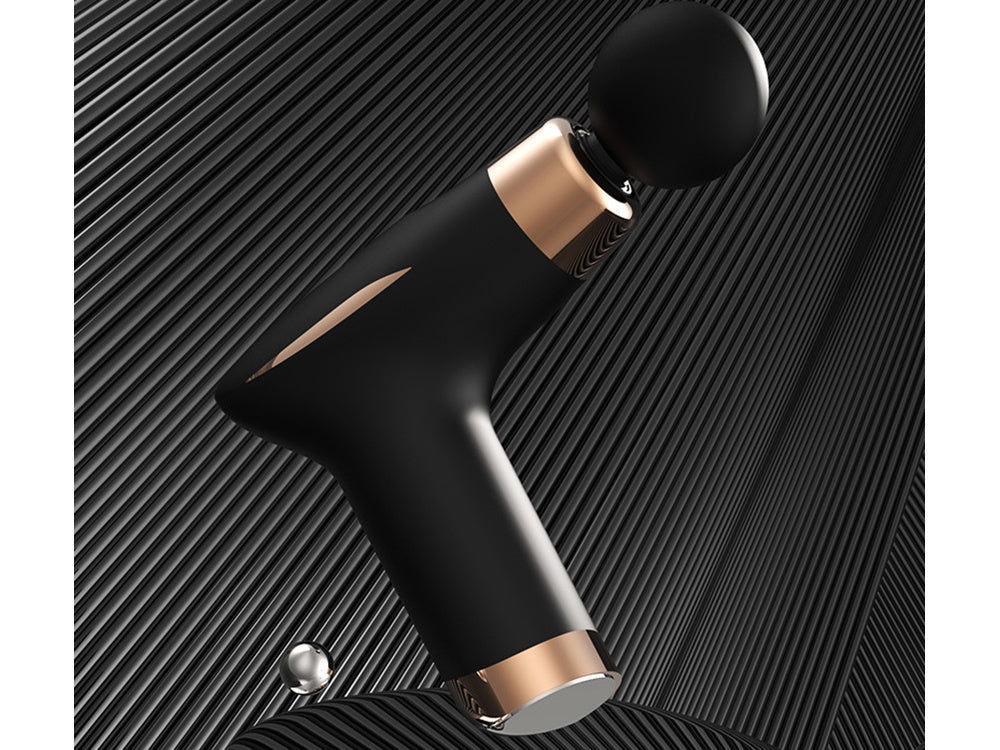 Masāžas pistoles muguras masiera ķermeņa vibrācijas pistoles komplekts ar 6 rokturiem