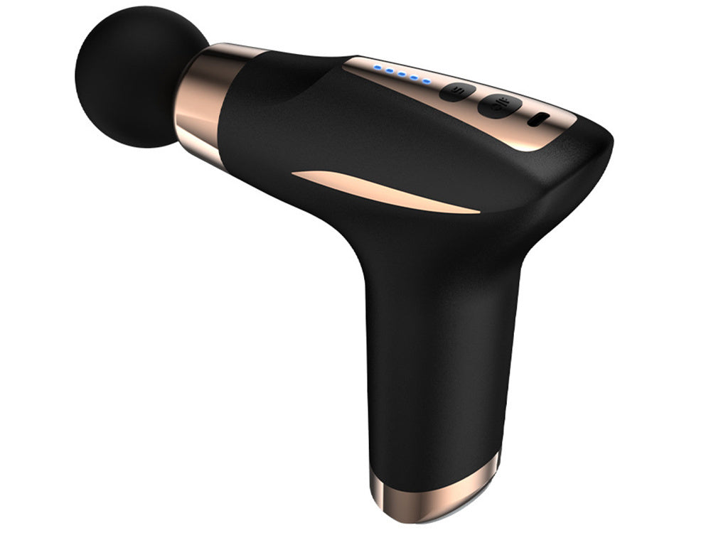 Masāžas pistoles muguras masiera ķermeņa vibrācijas pistoles komplekts ar 6 rokturiem