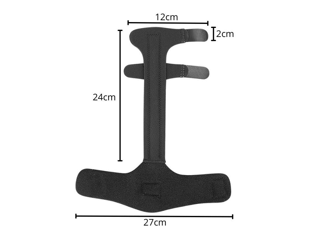 Pirkstu stabilizatora auduma plaukstas locītavas ortoze ar Velcro siksnu