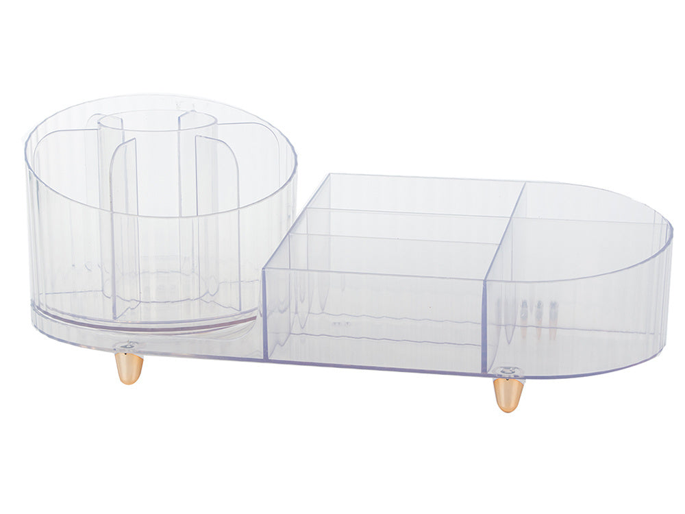 kosmētikas organizators rotaslietu otu turētājs grozāms otu turētājs