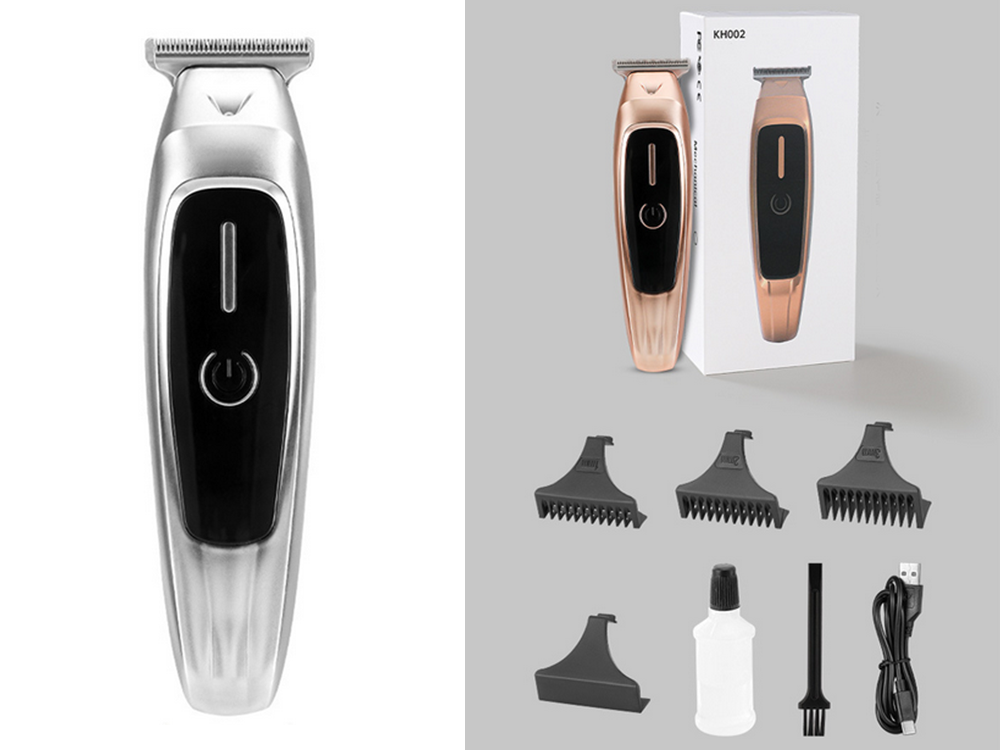 Ķermeņa bārdas matu griezējs friziera trimmeris skuveklis regulējams