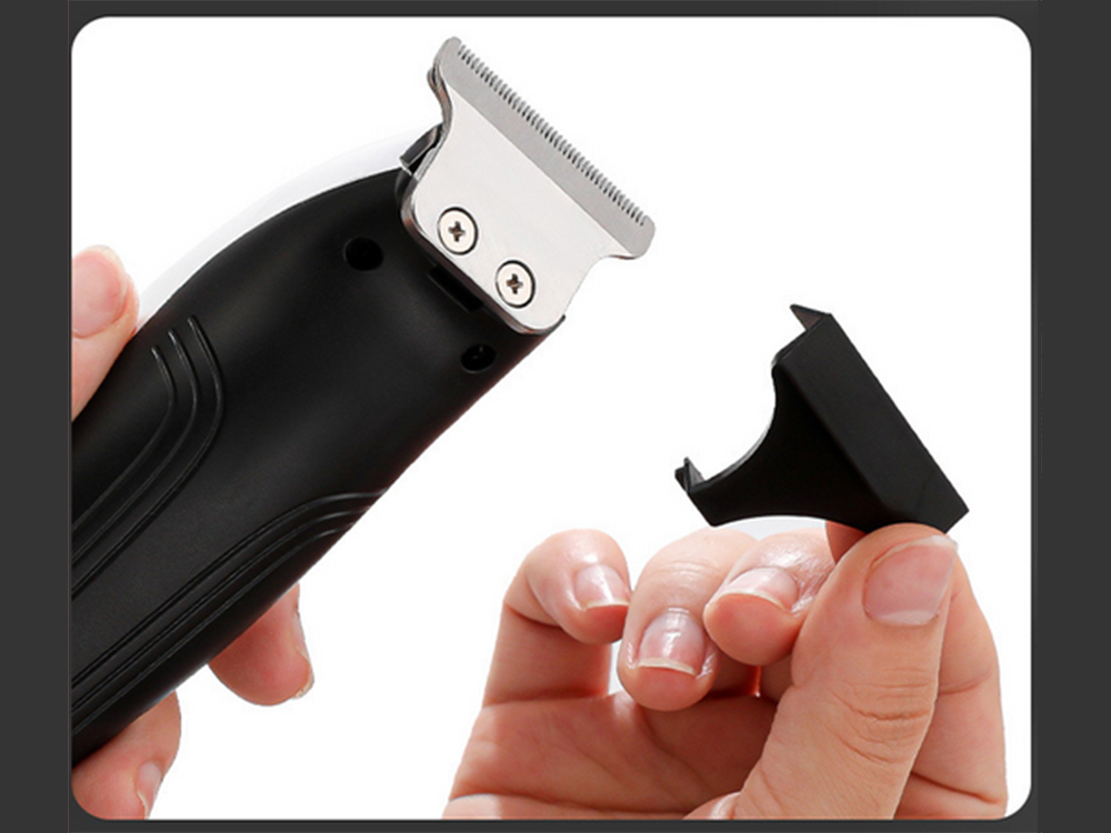 Ķermeņa bārdas matu griezējs friziera trimmeris skuveklis regulējams