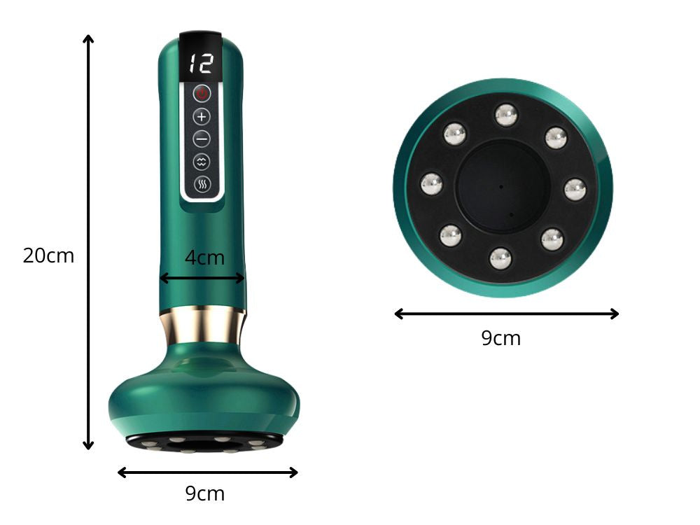 Ķīniešu burbuļu elektriskais vakuuma masieris ķīniešu burbuļu sūkšanas kontrole