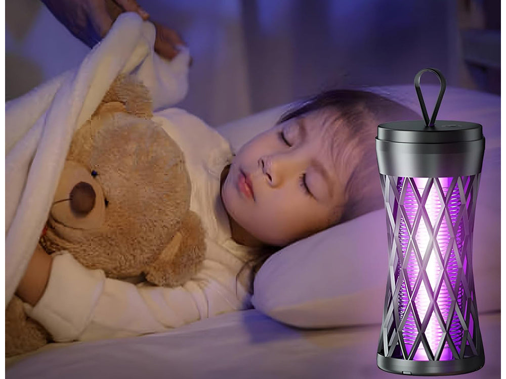 UV insekticīdu lampa odiem un mušām, elektriskā kukaiņu slazda efektīva