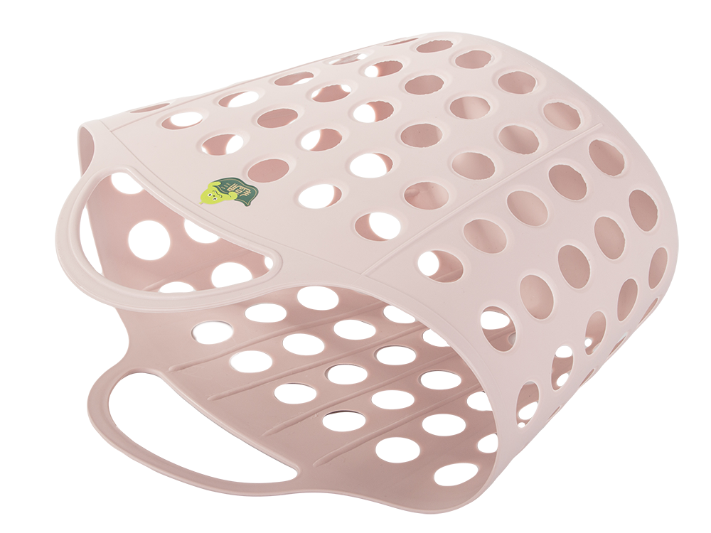 Iepirkumu grozs, ērts sēnēm, dārzeņiem, augļu rokturiem piknikam