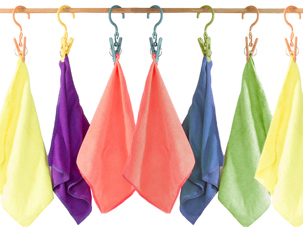 3 veļas žāvēšanas klipšu komplekts ar āķiem