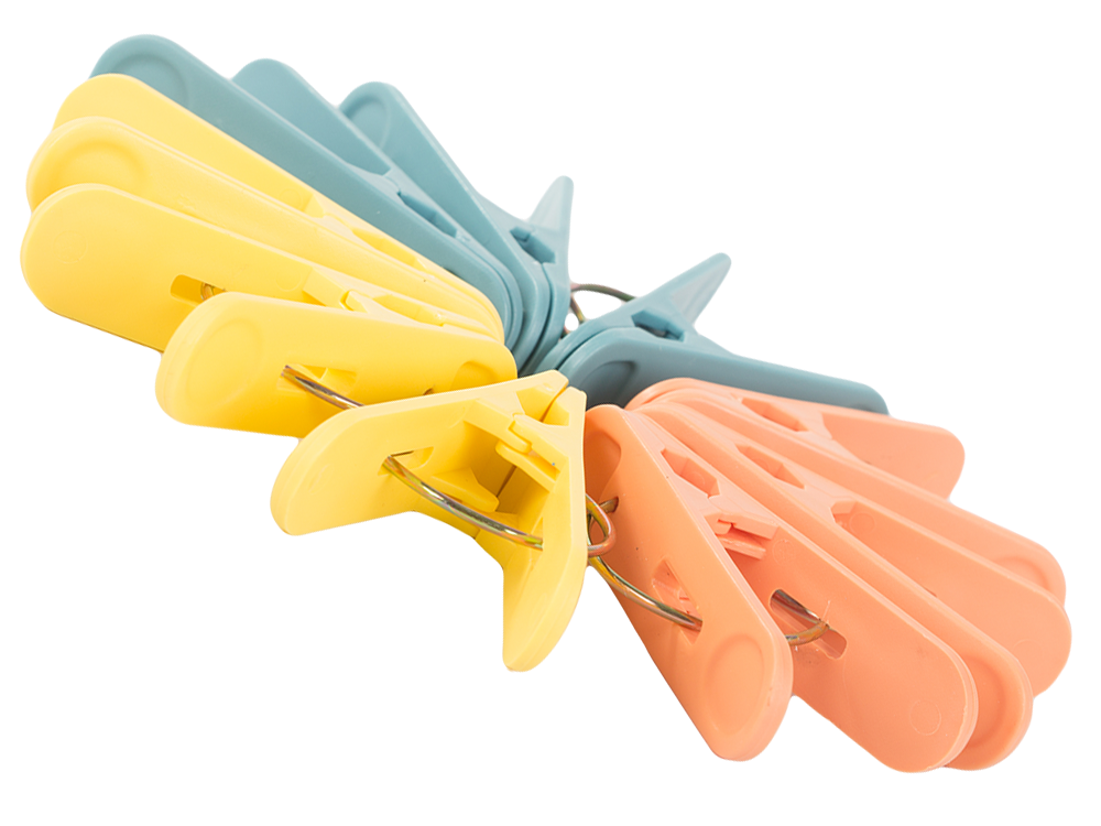 Drēbju klipši, drēbju klipši, drēbju klipši, 18 gabali, plastmasas vardes, stipras