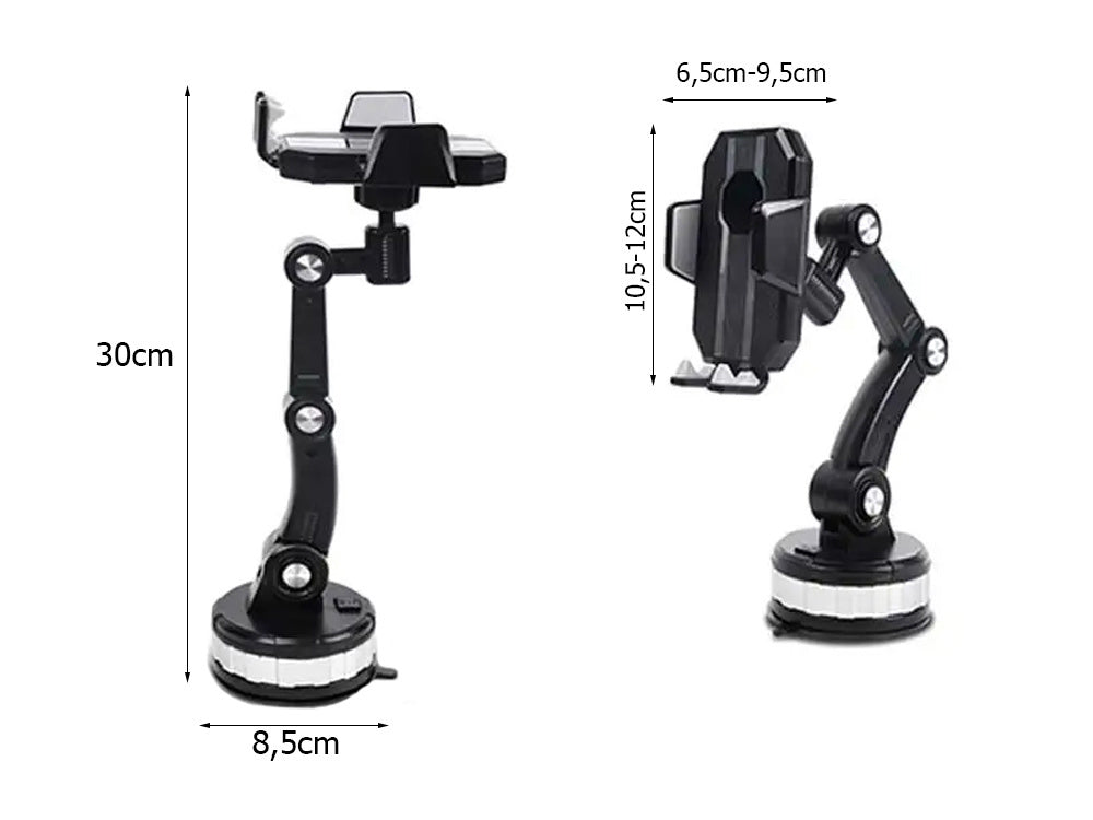 Automašīnas turētājs telefonam, paredzēts vējsēklim, ar spēcīgu GPS signālu un stiprinājumu