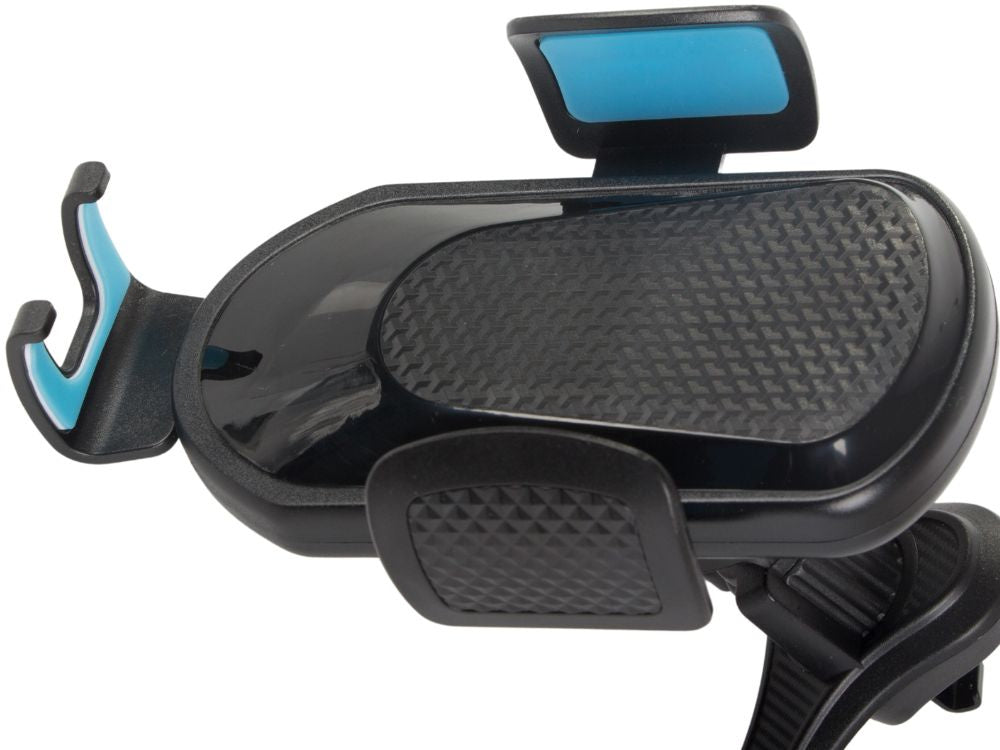 Izturīgs automašīnas turētāja tālruņa turētāja režģis, regulējams par 360°