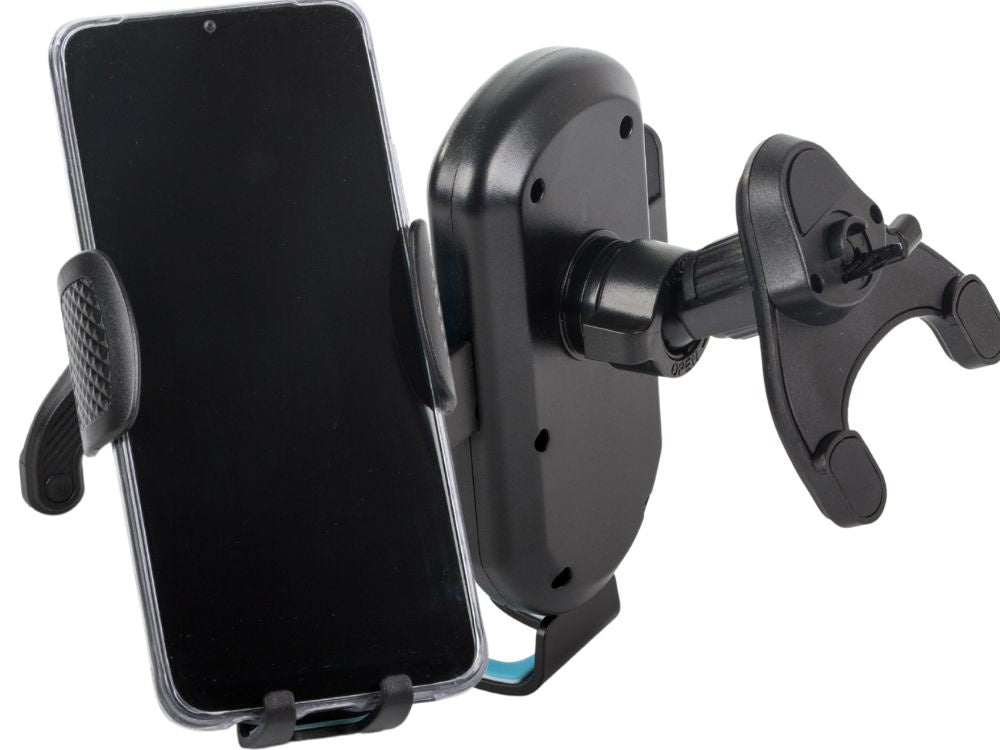 Izturīgs automašīnas turētāja tālruņa turētāja režģis, regulējams par 360°