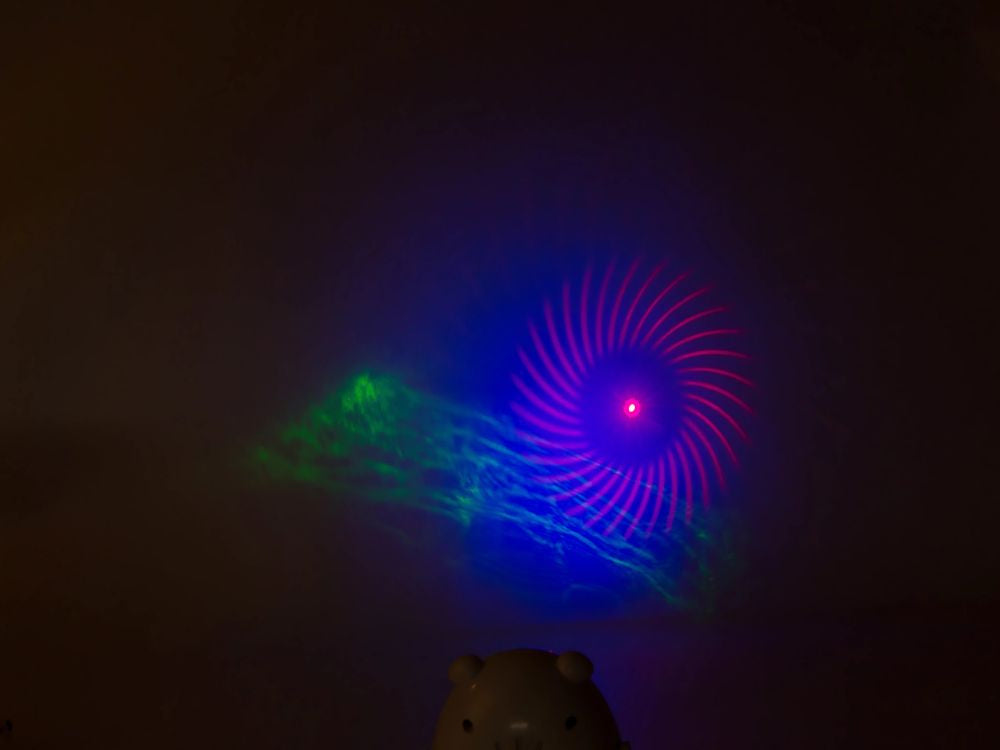 Projektora lāča naktsgaismas LED lāzerprojektors universāla tālvadības pults