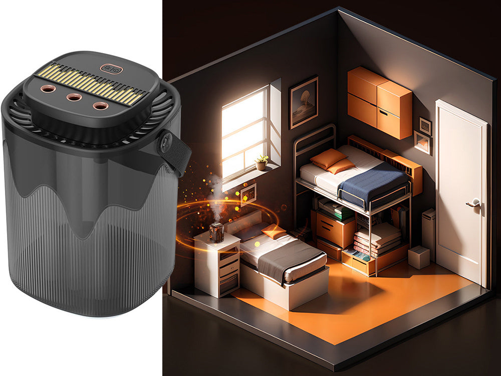 Gaisa mitrinātājs aroma difuzors aromterapijai RGB apgaismojums USB