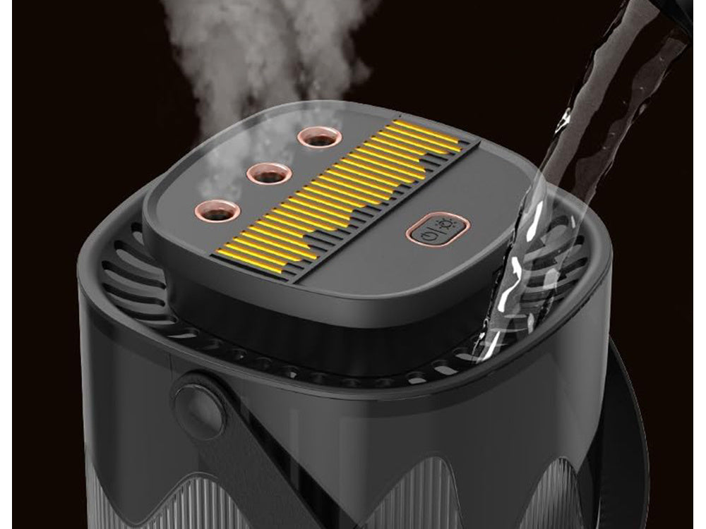 Gaisa mitrinātājs aroma difuzors aromterapijai RGB apgaismojums USB