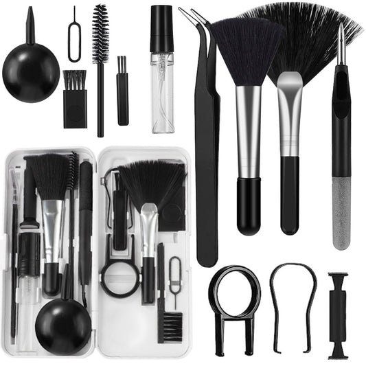 Austiņu tīrīšanas komplekts 17in1 piederumi