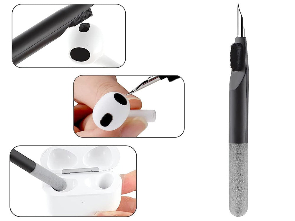 Austiņu tīrīšanas komplekts 17in1 piederumi