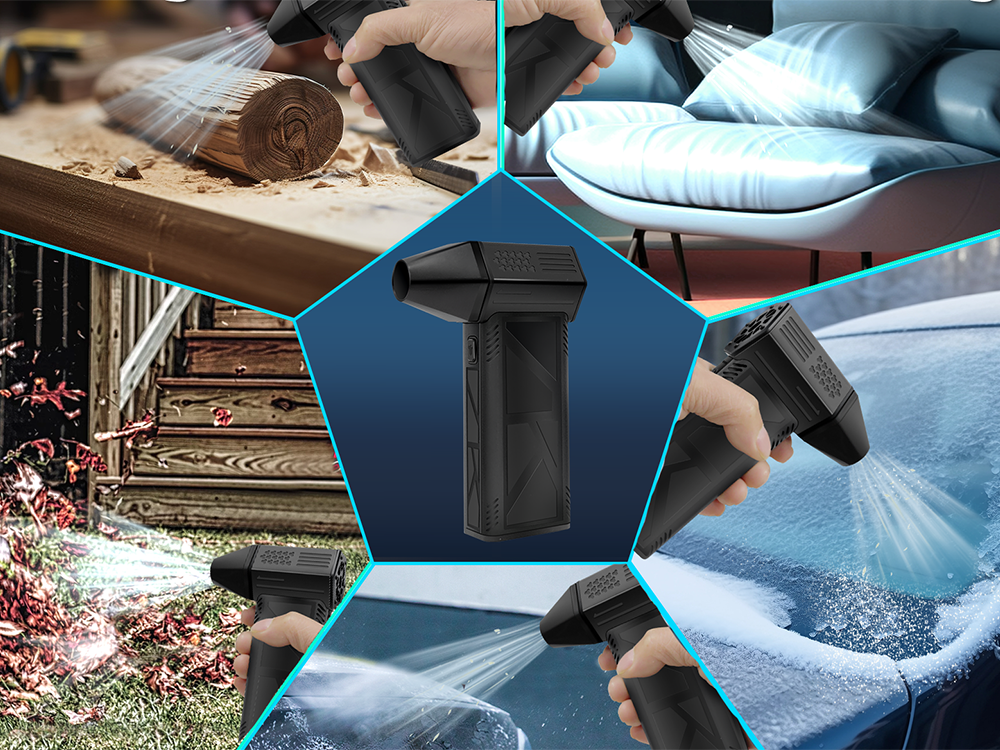 Jaudīgs daudzfunkcionāls pūtējs datoru elektronikas putekļu savākšanai