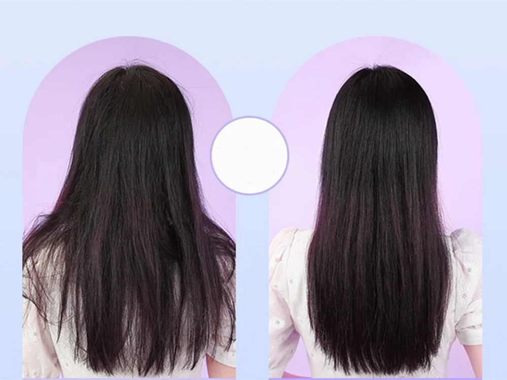 Matu taisnotāja birste 2in1 elektriskā bezvada