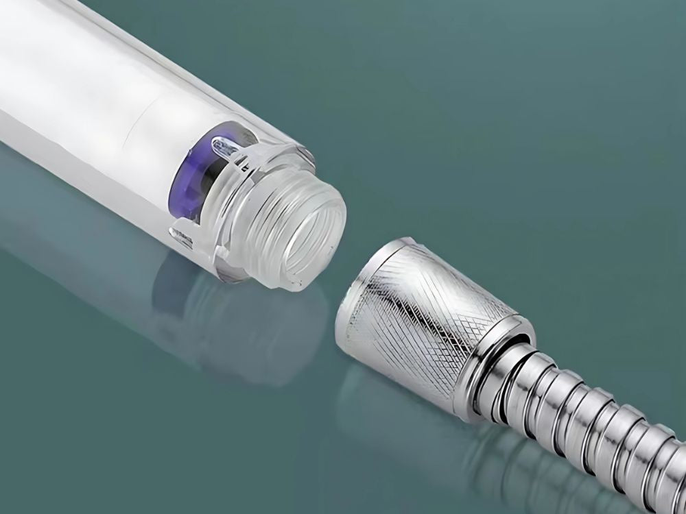 Dušas klausule ar nomaināmu turbo filtru un ventilatoru