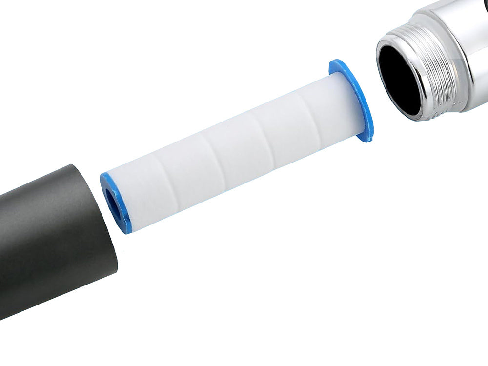 Dušas klausule 3 režīmi ar nomaināmu filtra apturēšanas funkciju, ekonomiska