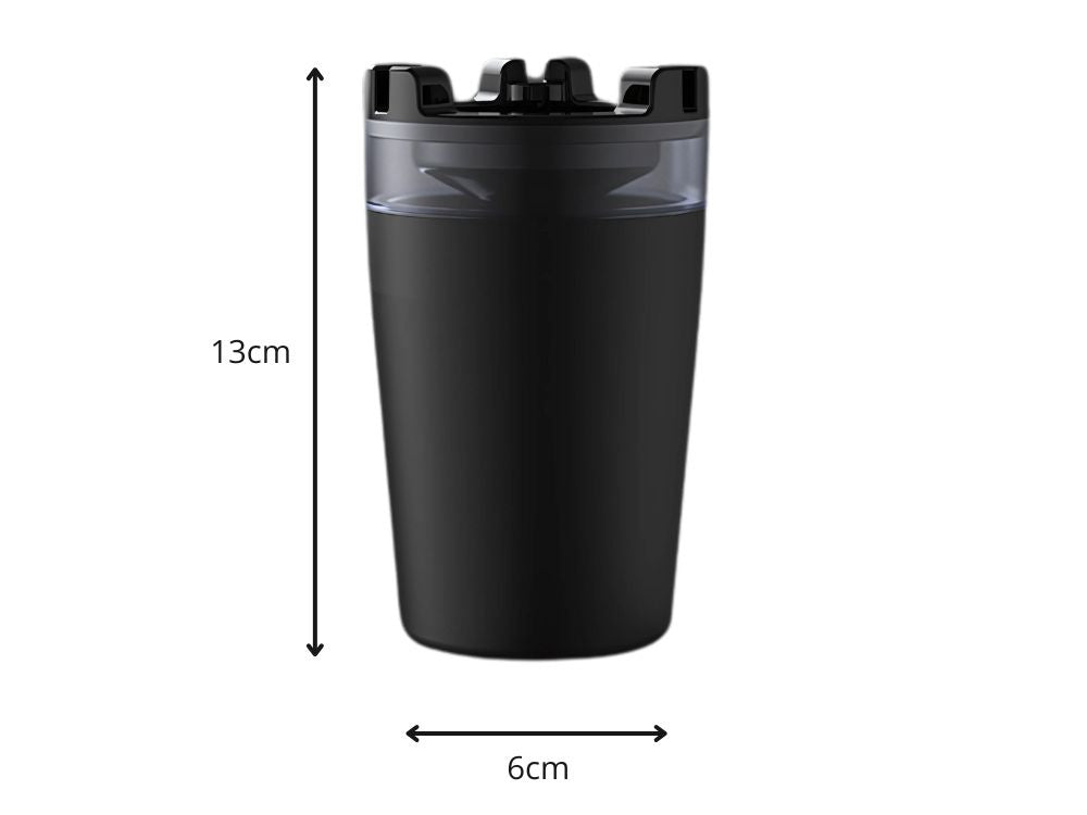 Pelnutrauka krūzīšu turētājs automašīnai mājās ar cigarešu dzēšamā aparāta krūzīšu turētāja grozu