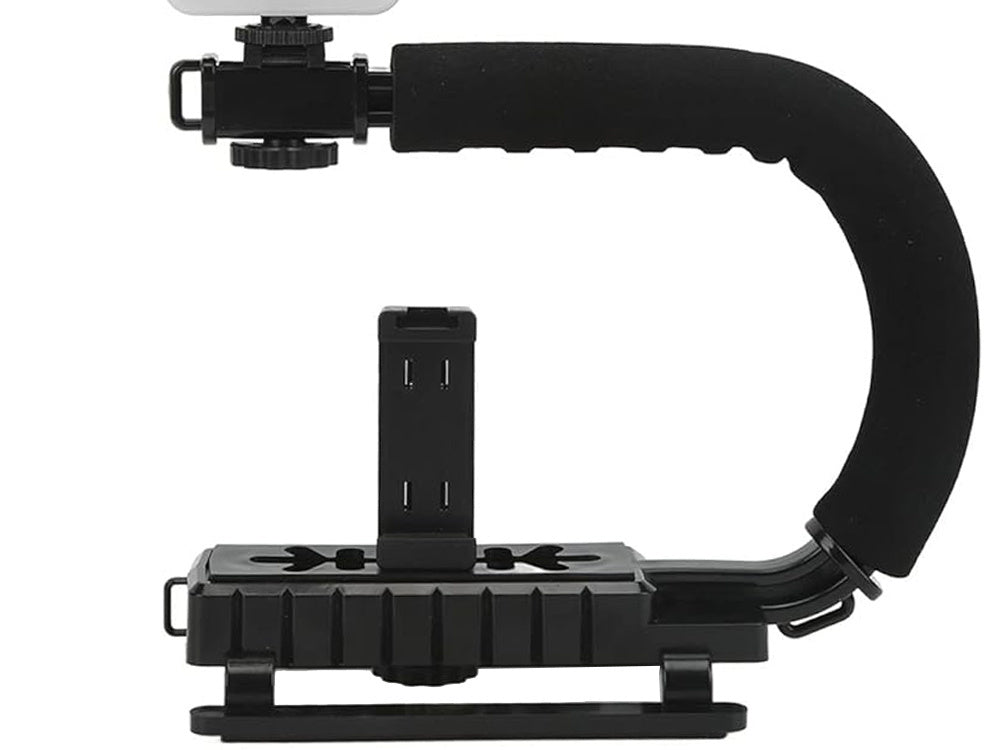 Vlogu komplekts, videoieraksts, statīva mikrofons, tālruņa turētājs