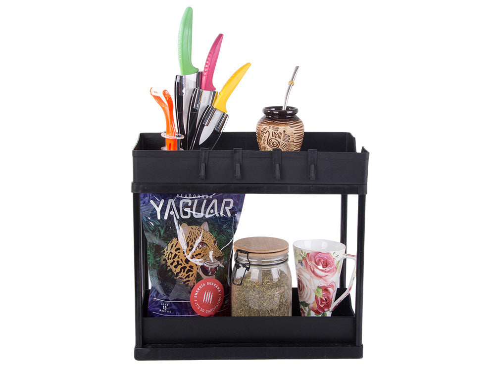 Garšvielu plaukts, izvelkams plaukts, virtuves organizators, darba virsmas plaukts, stāvošs