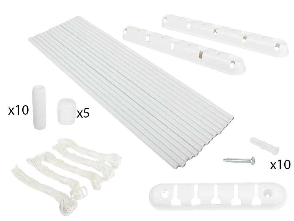 Griestu veļas žāvētājs 5 stieņi 180 cm vannas istabas balkons