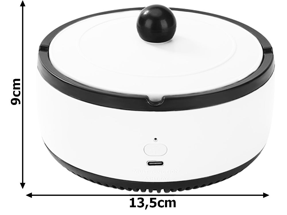 Viedais automašīnas pelnutrauka pašdzēsošais bezdūmu tīrītājs