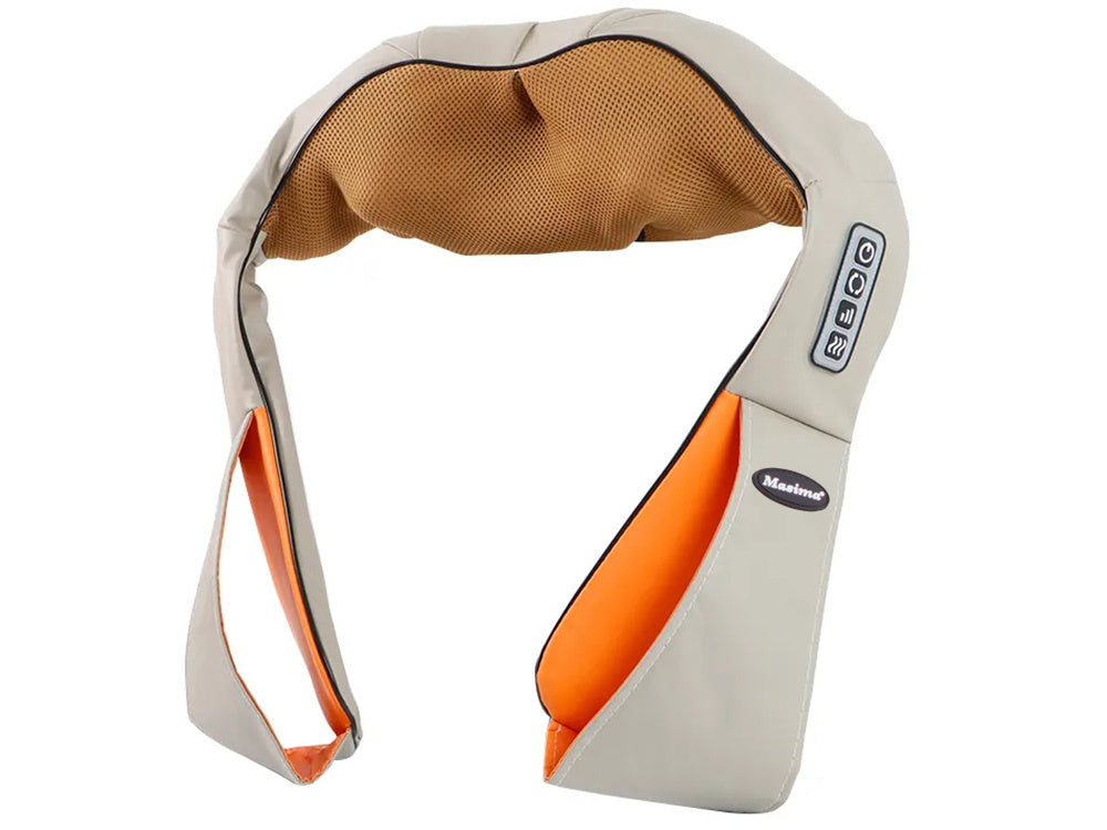 Kakla un kakla masieris muguras un ķermeņa masāžas josta šiatsu relaksācijas spilvens