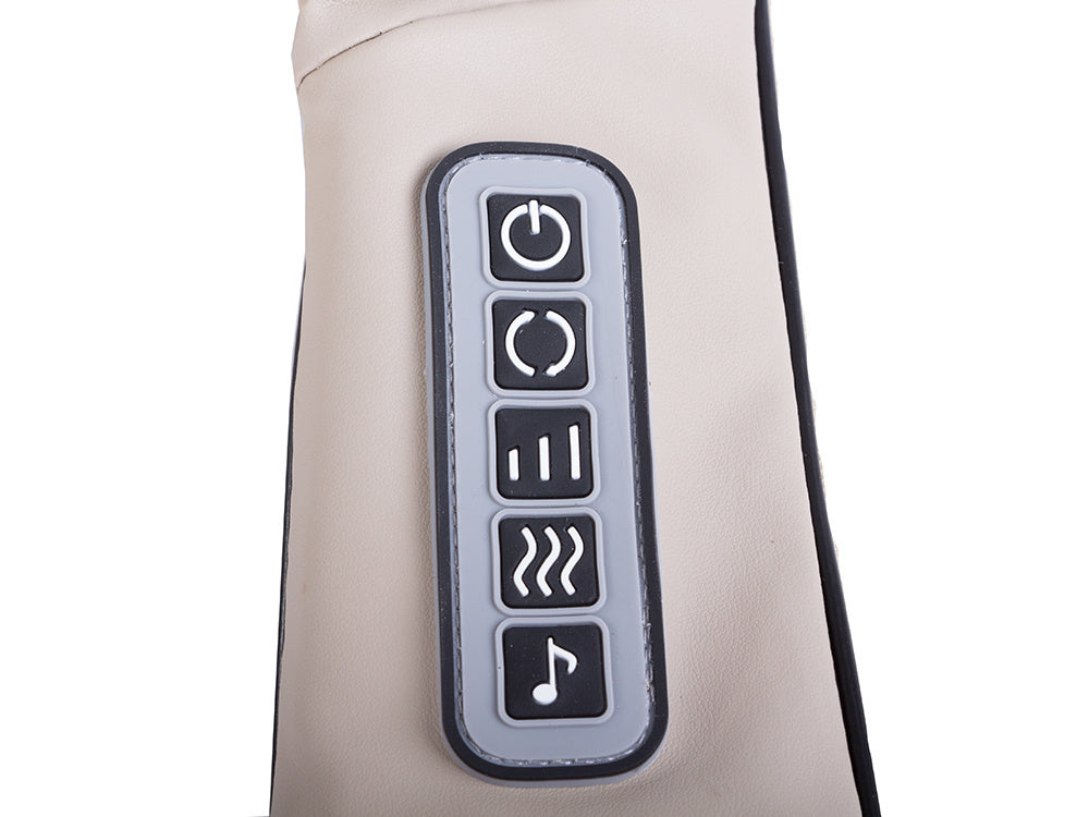 Kakla un kakla masieris muguras un ķermeņa masāžas josta šiatsu relaksācijas spilvens