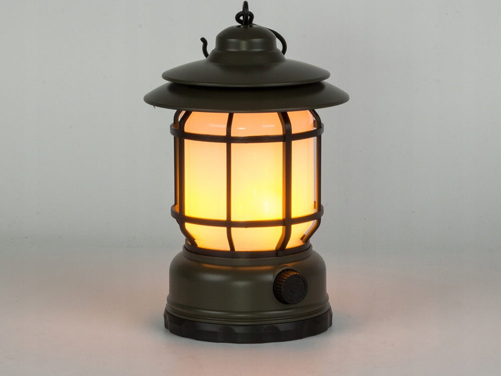 Kempinga kempinga lampa, uzlādējama LED USB tūristu āķa lukturītis