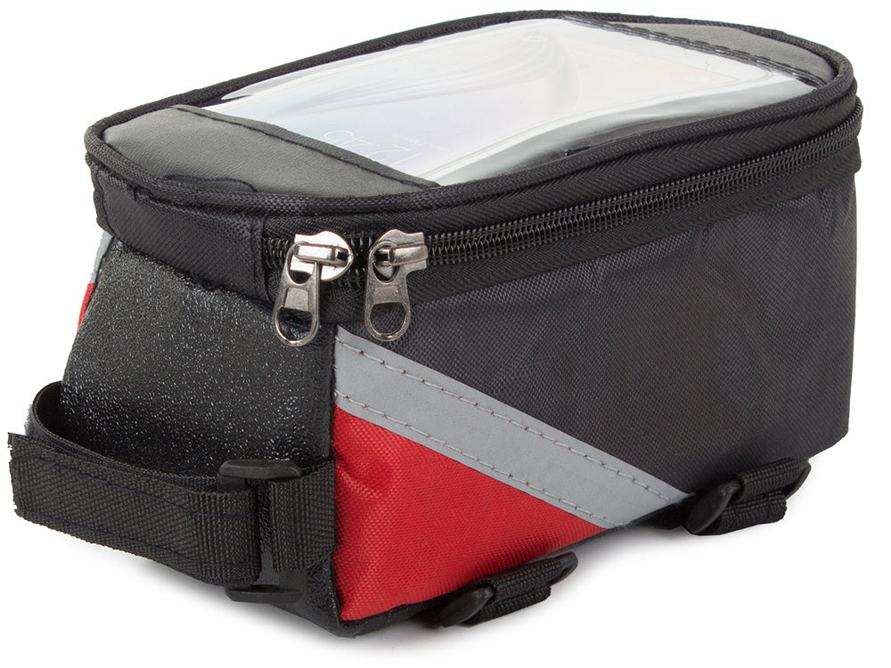 Ūdensizturīgs velosipēda somas un telefona turētāja maciņš