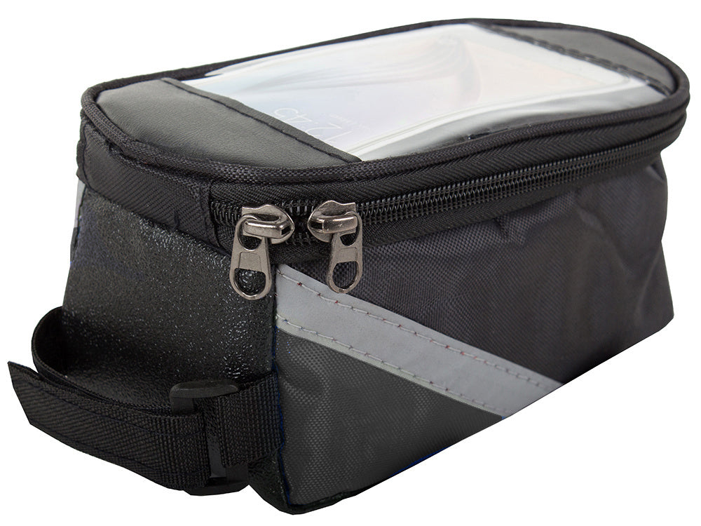 Ūdensizturīgs velosipēda somas un telefona turētāja maciņš