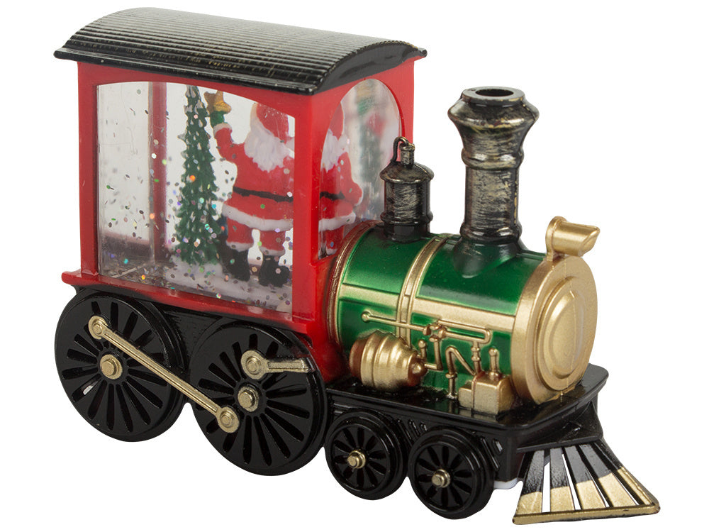 Ziemassvētku laternas laternas dekorācija LED dekorācija vitrāžas lokomotīve