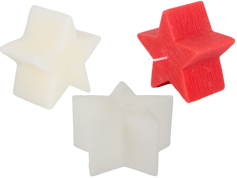 Ziemassvētku aromātiskā zvaigžņu svece Ziemassvētku aromātiskā svece