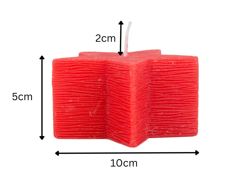 Ziemassvētku aromātiskā zvaigžņu svece Ziemassvētku aromātiskā svece