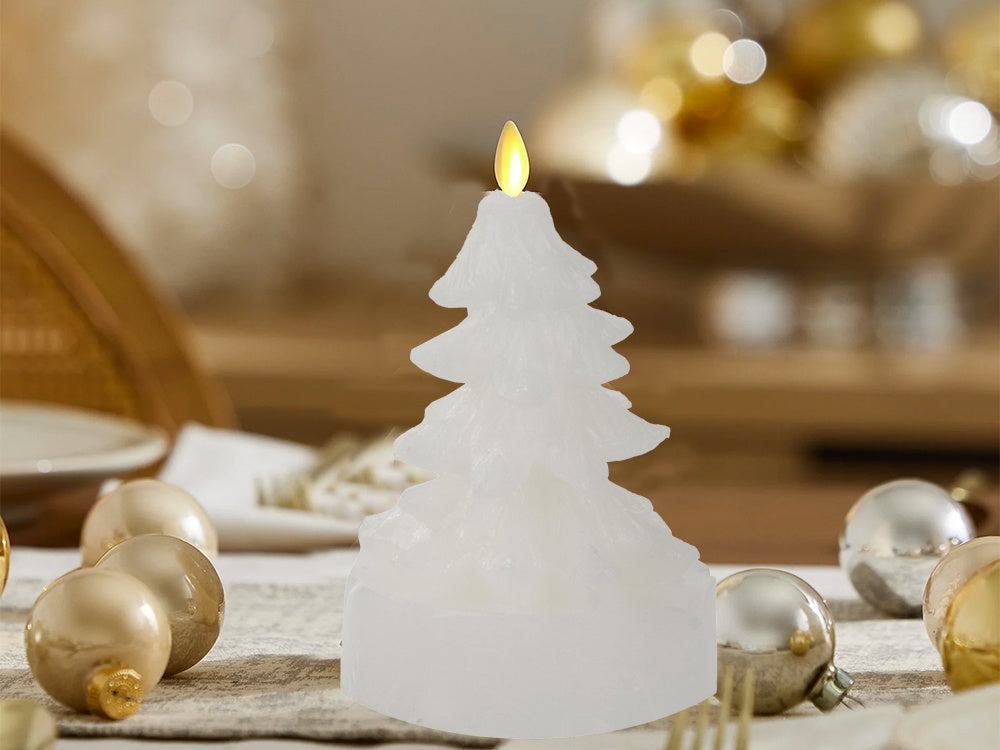 Ziemassvētku eglītes aromātiskā svece Ziemassvētku aromātiskā svece