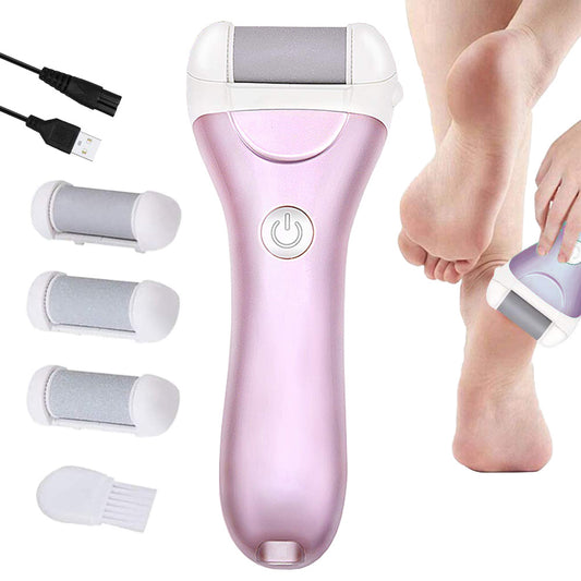 Elektriskā papēžu vīle pumeka akmens griezējam, komplekts ar 3 rullīšiem, LCD ekrāns