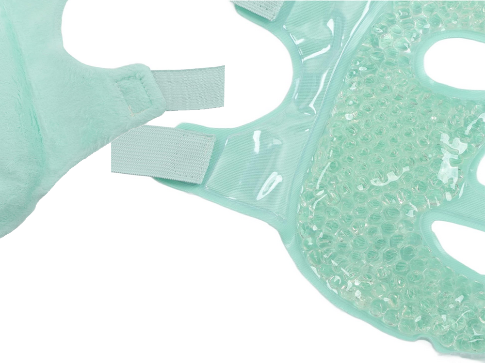 Atvēsinoša, atvēsinoša sejas maska, sildoša, relaksējoša acu maska ar želeju